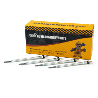 4 bujías de precalentamiento 8-97600096-0 para motor Isuzu 4HK1 de camión NPR NQR NRR