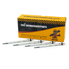 4 bujías de precalentamiento 8-97600096-0 para motor Isuzu 4HK1 de camión NPR NQR NRR