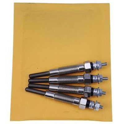 4-Piece 12V Glow Plug 32A66-04101 for Mitsubishi S4Q2/S4S Engine Forklift