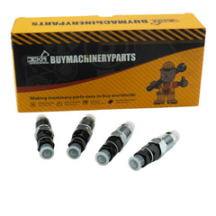 Juego de 4 inyectores de combustible 093500-5700 23600-69105 para motores Toyota 1KZ-T/TE