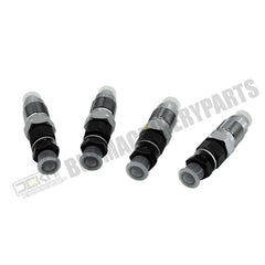 Juego de 4 inyectores de combustible 093500-5700 23600-69105 para motores Toyota 1KZ-T/TE