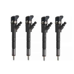 4-Piece Fuel Injector Set Bosch 0445110143/142/0085 for Pickup Truck