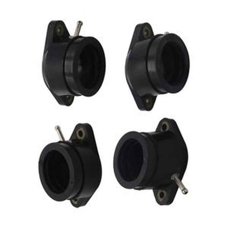 4 Pieces Carburetor Intake Manifold Boot 4KG-13596-01-00 for Yamaha FJR1300/1200
