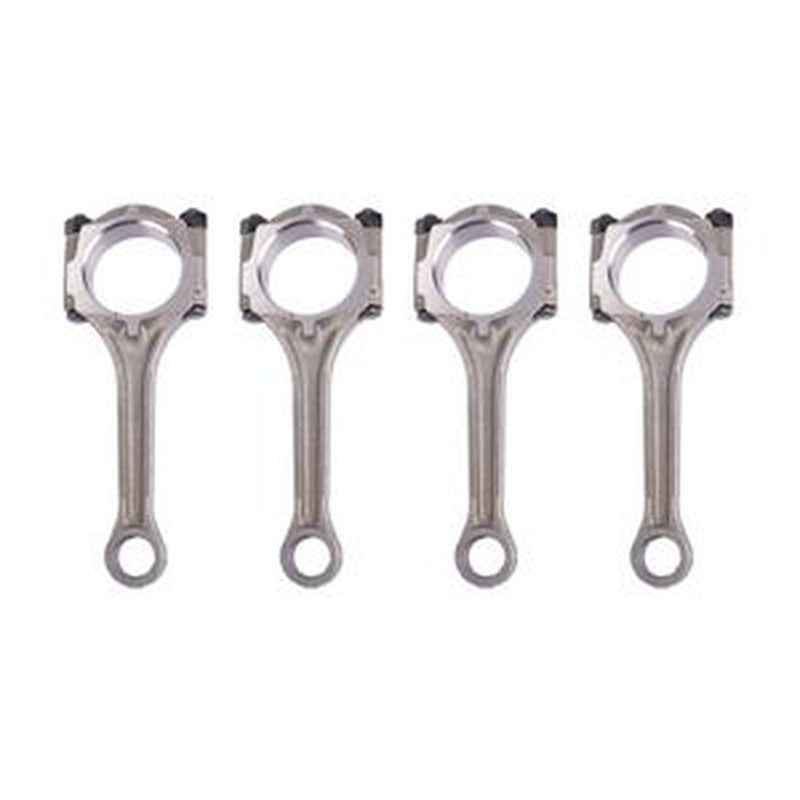 4-Piece Connecting Rod 23510-23700 for Kia Soul Spectra Sportage Hyundai Elantra Tiburon Tucson 2000-2012