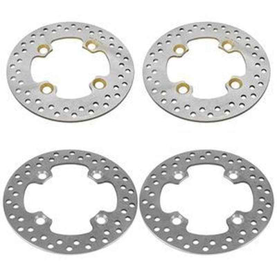 4-Piece Front/Rear Brake Disc Rotor 5254999 7518978 for Polaris RZR XP 900 2011-2013