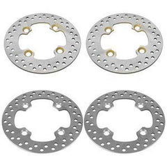 4-Piece Front/Rear Brake Disc Rotor 5254999 7518978 for Polaris RZR XP 900 2011-2013