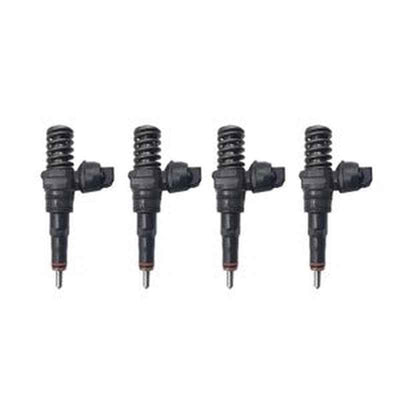 Fuel Injector Set of 4 038130073AK 0414720038 for Ford Galaxy Seat Alhambra VW Sharan