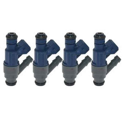 Fuel Injector Set of 4 06A906031CB 0280155791 for Volkswagen
