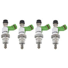4-Piece Fuel Injector Set 23250-28070 for Toyota Avensis Rav4 Gaia Noah 2001-2004