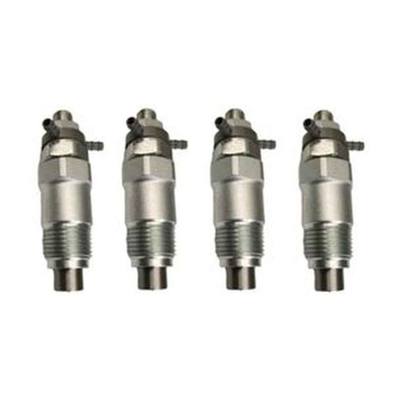 4-Piece Fuel Injector 6201-12-3110 for Komatsu 3D95S Dozer