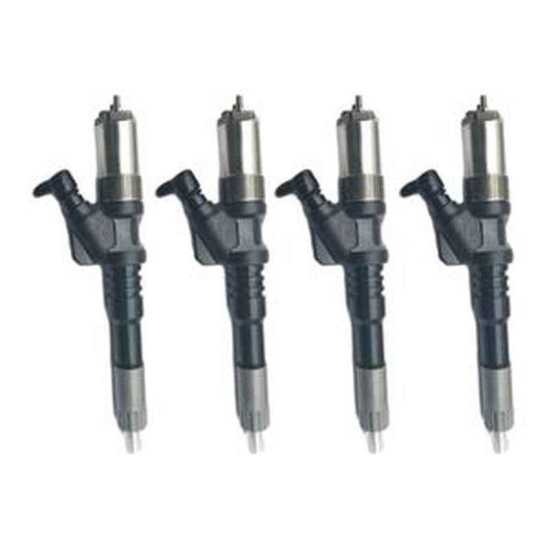 4-Piece Fuel Injector 6205-11-3200 for Komatsu Engine S4D95LE