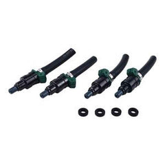 4-Piece Fuel Injector Set 852-13118 02801506 for VW Vanagon 2.1L
