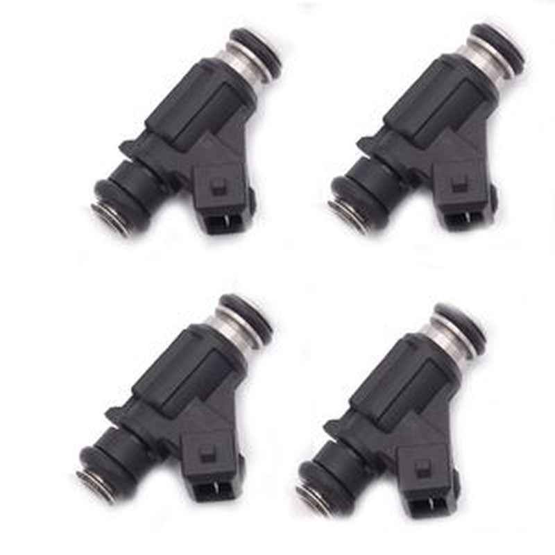 4-Piece Fuel Injector 892123001 for Mercury Marine 30-60 HP Engines 2002-2010