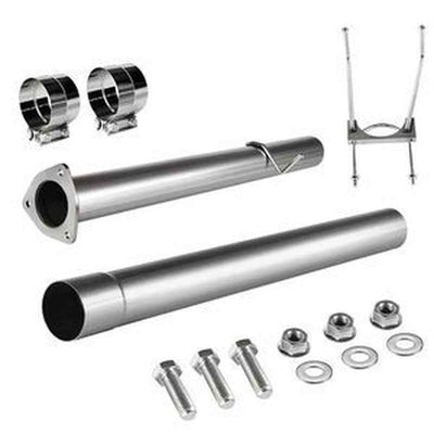 4'' Down-pipe Back Exhaust for 6.7L Cummins Dodge Ram 2500/3500 2013-2018