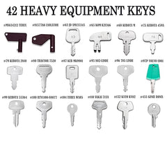 Llave de 42 piezas para CASE Caterpillar CAT John Deere JCB Komatsu Volvo Heavy Equipment 