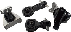 Juego de 4 soportes de motor y transmisión compatibles con Honda Civic 1.8L (2006-2011). Reemplazo de A4530, A4534, A4543, A4546, EM9280, EM9218, EM9213 y EM9216.