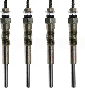 4 PCS Glow Plug Assembly 19850-76012-71 for Toyota Engine 2H 2J 2JT Forklift 02-2FDC20 02-2FDC25 02-FDC18 02-FDC23 2FDC20 2FDC25