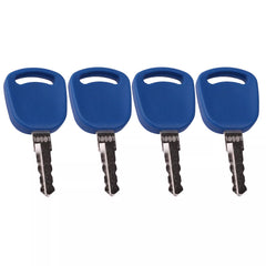 4PCS Ignition Keys 14601 82030143 For New Holland Tractor TL80A TL90A TL100A T1804 T2104 T2304 T5040 T5050 T5060