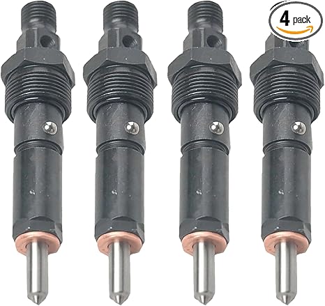 4Pcs Fuel Injector 3919336 for Cummins Engine 4-390 4T-390 4BT 4BT3.9 4B 4B3.9 CASE Loader 85XT 570LXT 580L 580SK Tractor 550E 550G