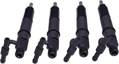 4 Pcs Fuel Injector 6204-11-3101 for Komatsu Engine 4D95LE-2D 4D95LE-2A 4D95LE-2B Excavator PC60-7