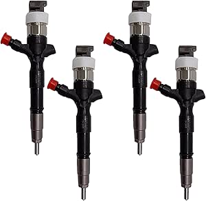 4 Pcs Fuel Injector 8-98106693-2 8-98106693-1 for Isuzu Engine 4JJ1 4JH1 4JL1 4JK1 Truck D-MAX