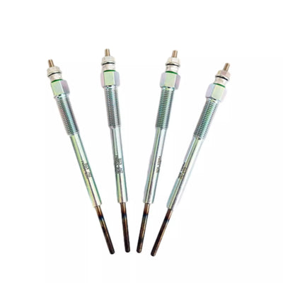 4Pcs Glow Plug 8980542560 for Isuzu Engine 4JJ1 Hitachi Excavator ZX110-3 ZX120-3 ZX130-3 ZX135US-3 ZX140W-3 ZX160LC-3 ZX180LC-3