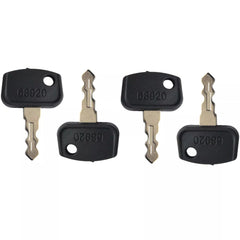 4 Pcs Ignition Key 68920 PL501-68920 For Kubota B26 BX1850D BX1860 BX1870 BX1870-1 BX2350D BX2360 BX2370 BX2370-1 BX24D BX25 BX25DLB BX25DLB-1