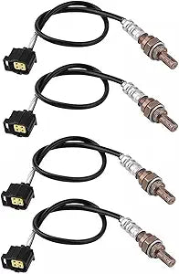 4Pcs Oxygen O2 Sensor 56029049AA 234-4587 for Jeep Grand Cherokee Commander Dodge Ram 1500 2500 3500