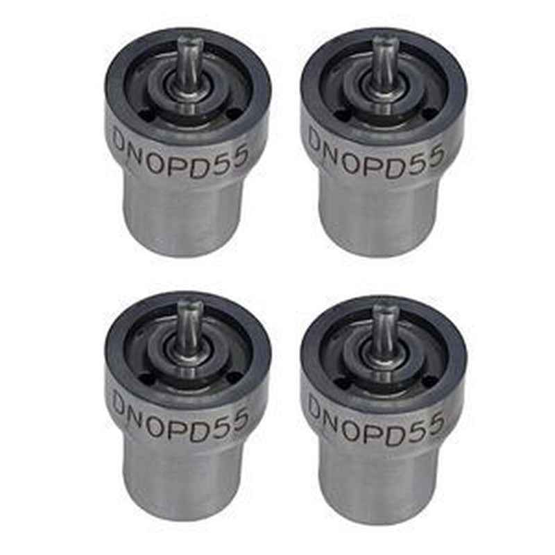 4-Piece Injector Nozzle DN0PD55 for Kubota KX41H KX71 Loader R310 R310BH