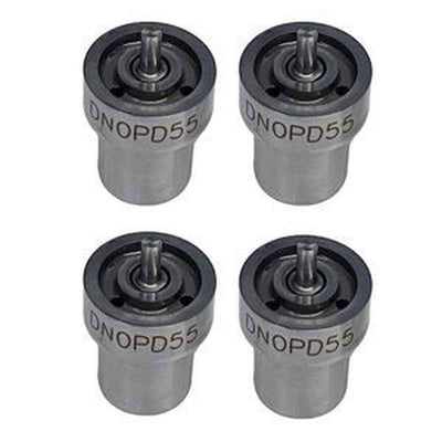 4-Piece Injector Nozzle DN0PD55 for Kubota KX41H KX71 Loader R310 R310BH