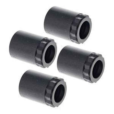4-Piece Injector Nozzle Nut YM114250-53080 for Komatsu 3D82AE-5P-CB Engine