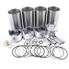 For Yanmar 4TNV88 Komatsu 4D88-6 4D88-6E 4D88E Piston Cylinder Liner Kit