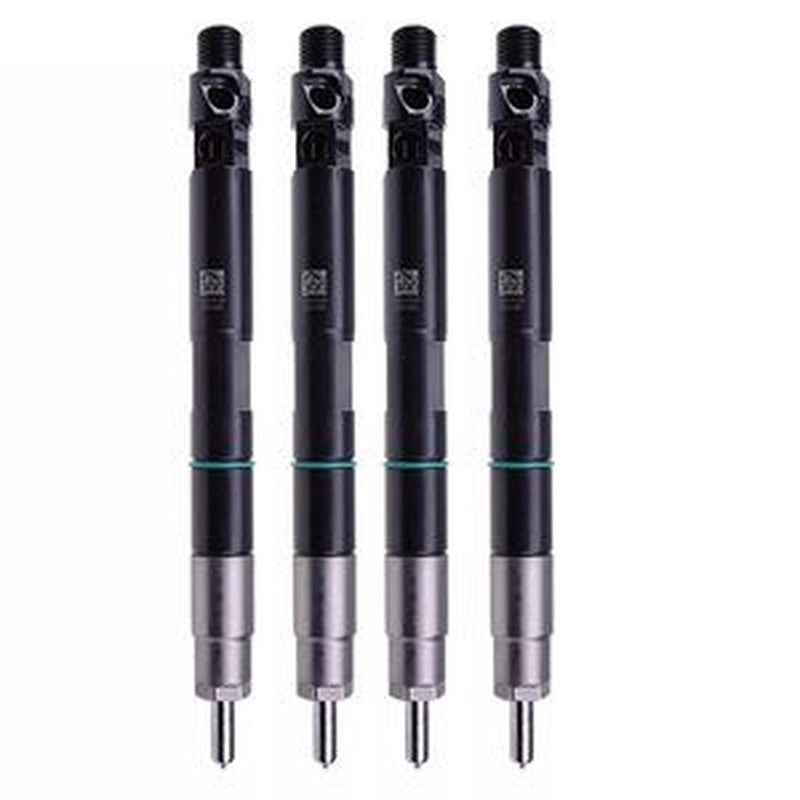 4-Piece Fuel Injector 28229876 for JCB Engine ECOMAX 444 TCAE-93