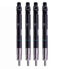 4-Piece Fuel Injector 28229876 for JCB Engine ECOMAX 444 TCAE-93