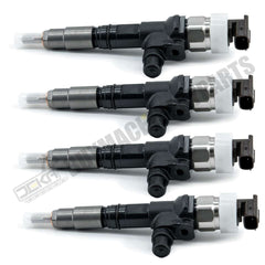 4Pcs Fuel Injector 436-1096 for Caterpillar CAT Engine C3.3B Loader 236D 242D 246D 257D 259D 262D 277D 279D 287D 289D