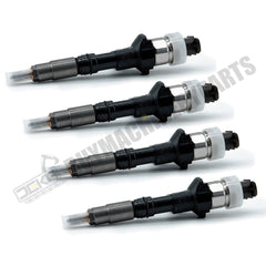 4Pcs Fuel Injector 436-1096 for Caterpillar CAT Engine C3.3B Loader 236D 242D 246D 257D 259D 262D 277D 279D 287D 289D