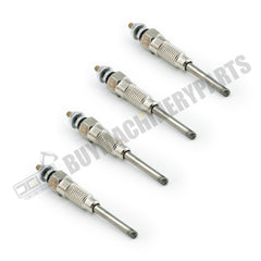 4Pcs Glow Plug 6655233 for Kubota Engine V1903 V2003T V2203 D1703 Bobcat 751 753 763 773 7753 S160 S175 S185