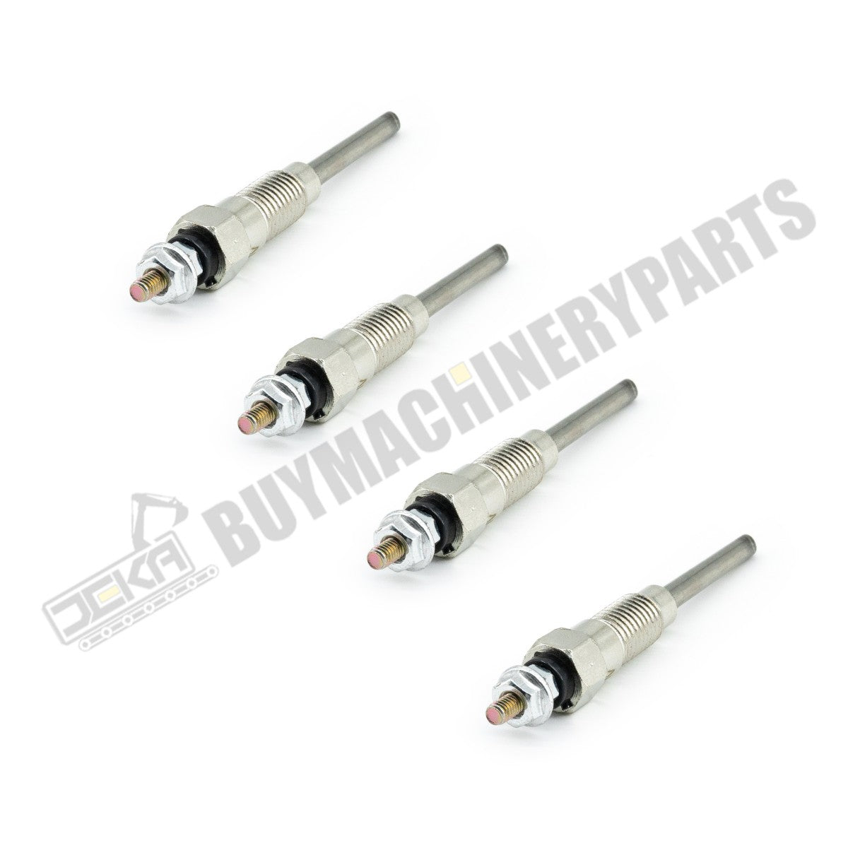 4Pcs Glow Plug 6655233 for Kubota Engine V1903 V2003T V2203 D1703 Bobcat 751 753 763 773 7753 S160 S175 S185