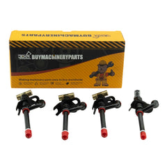 4Pcs Pencil Fuel Injector RE38087 RE36939 SE500821 for John Deere Engine 4039 4045 4239 Excavator 490 190E 290D 490D 490E 495D 590D 595D 690D 690DR 690ELC 70D 790ELC