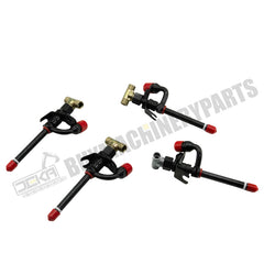 4Pcs Pencil Fuel Injector RE38087 RE36939 SE500821 for John Deere Engine 4039 4045 4239 Excavator 490 190E 290D 490D 490E 495D 590D 595D 690D 690DR 690ELC 70D 790ELC