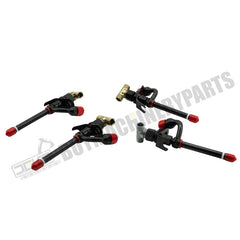 4Pcs Pencil Fuel Injector RE38087 RE36939 SE500821 for John Deere Engine 4039 4045 4239 Excavator 490 190E 290D 490D 490E 495D 590D 595D 690D 690DR 690ELC 70D 790ELC