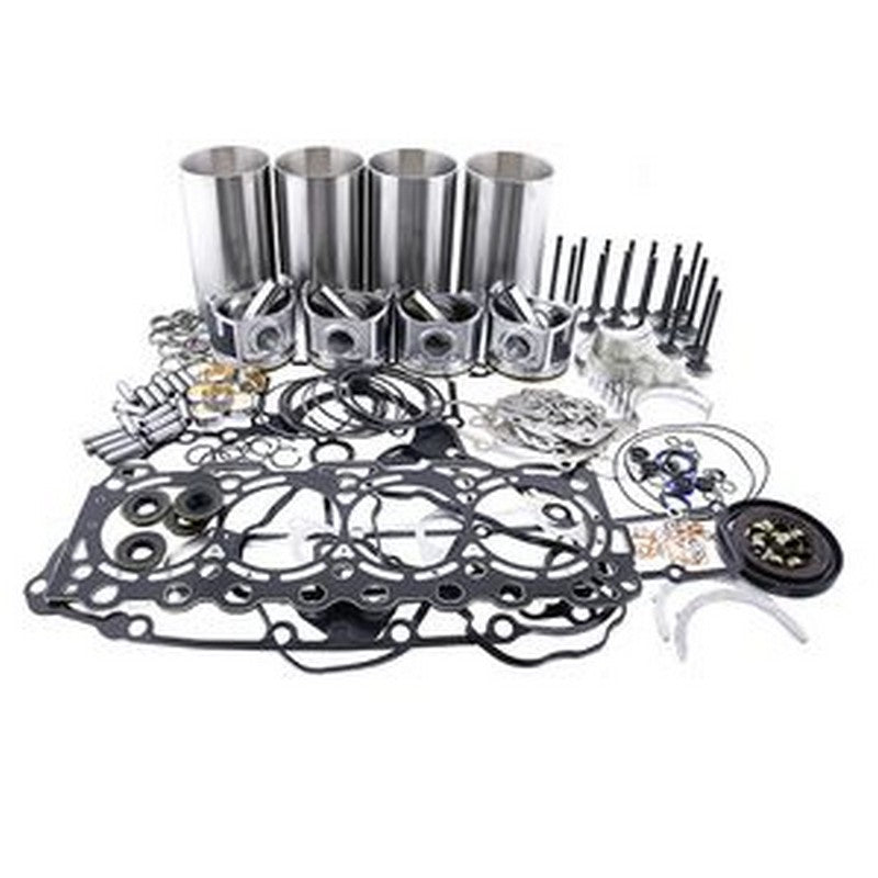 For Komatsu Crawler Tractor D20A-8 D20P-8 D20P-8 D21P-8 Yanmar Engine 4TNV94L Overhaul Rebuild Kit