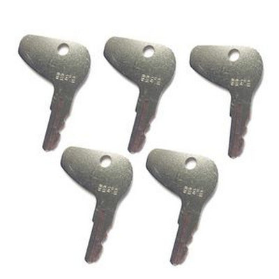 (5) Ignition Keys 32412 for Kubota L G M Series Mahindra & Mitsubishi Tractor