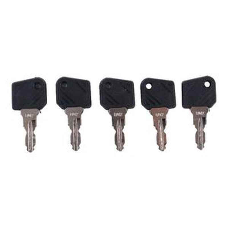 5-Piece Key Set 8020039730404 for Linde Forklift E16-T30