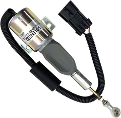 24V Stop Solenoid 504017345 for CASE Wheeled Excavator WX170 WX200