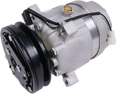 V5 A/C Compressor 5110511 for Mahindra 2555 Kioti DK45 DK55 DK65C DK901C Tractor Bobcat E80 Excavator