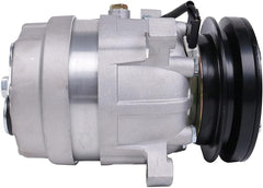 V5 A/C Compressor 5110511 for Mahindra 2555 Kioti DK45 DK55 DK65C DK901C Tractor Bobcat E80 Excavator