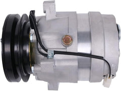 V5 A/C Compressor 5110511 for Mahindra 2555 Kioti DK45 DK55 DK65C DK901C Tractor Bobcat E80 Excavator