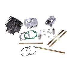 52mm Cylinder Head Piston Gasket Kit 0450007 for Polaris ATV Predator90 Sportsman90 Yamaha JOG Motorcycle 100 90cc 100cc 4DM