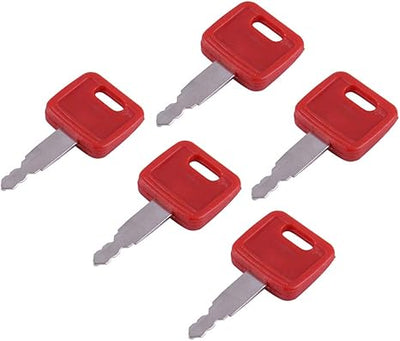 5PCS Key H800 for Fiat Hitachi John Deere Excavator Case Dozer New Holland